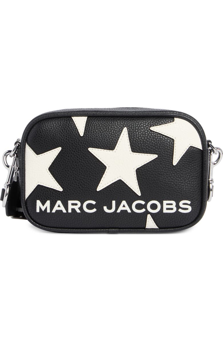 Marc Jacobs Star Patchwork Bold Flash Camera Bag, Main, color, Black Multi