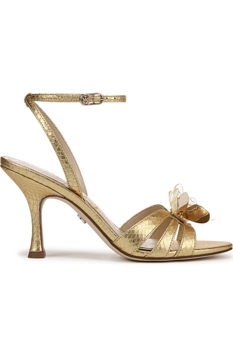 Sam Edelman Joanna Ankle Strap Sandal, Alternate, color, Gold