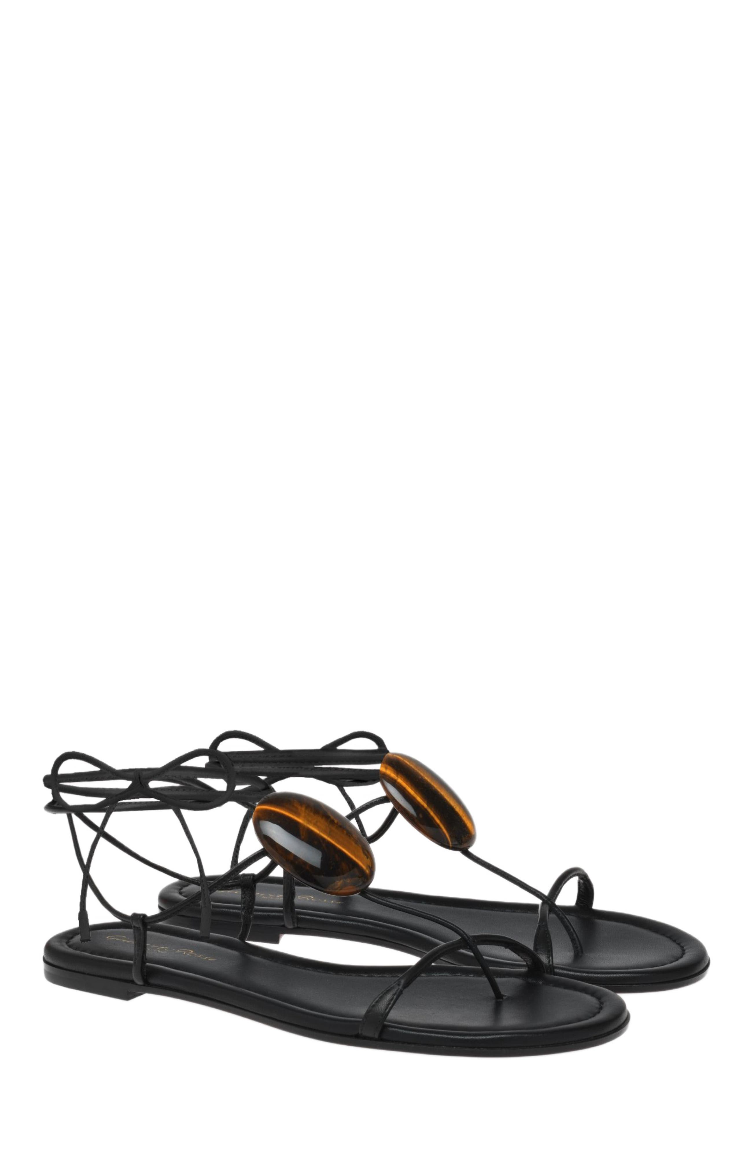 Gianvito Rossi Pedra 05 Flats, Alternate, color, 