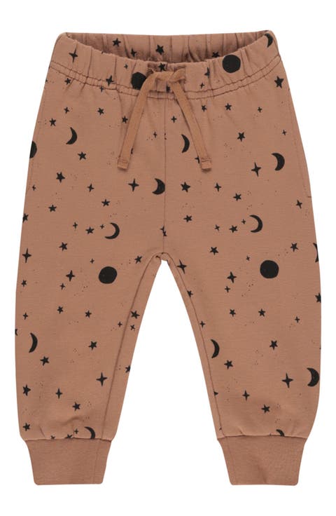 Celestial Print Cotton Sweatpants (Baby)