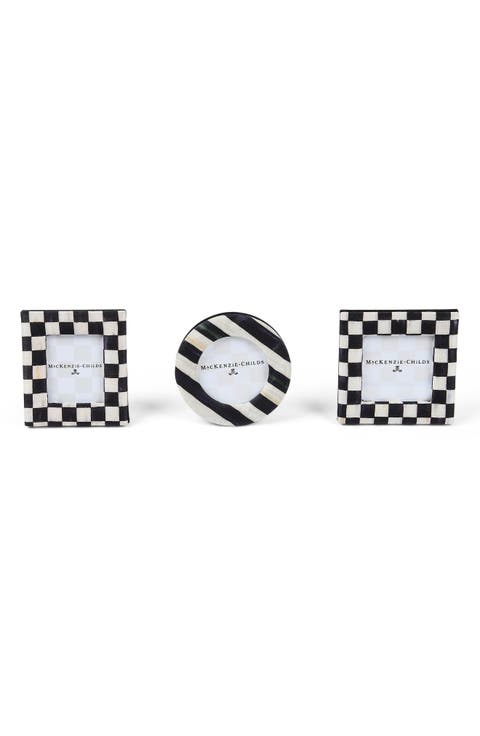Courtly Fabric Picture Frames