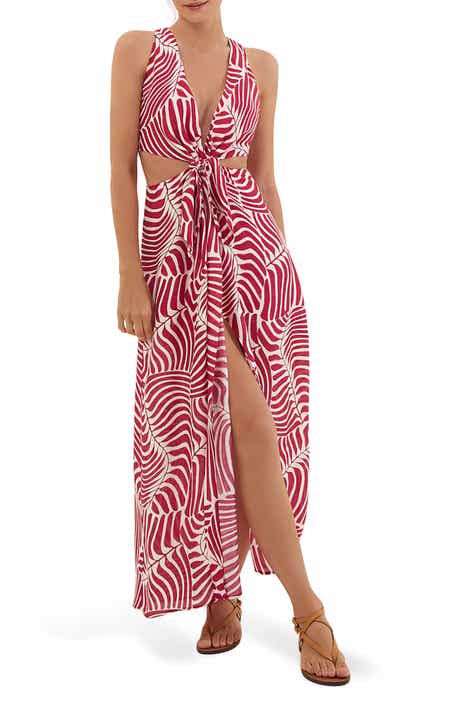 ViX Paula Hermanny Ginga Nadi Maxi Cover-Up Dress