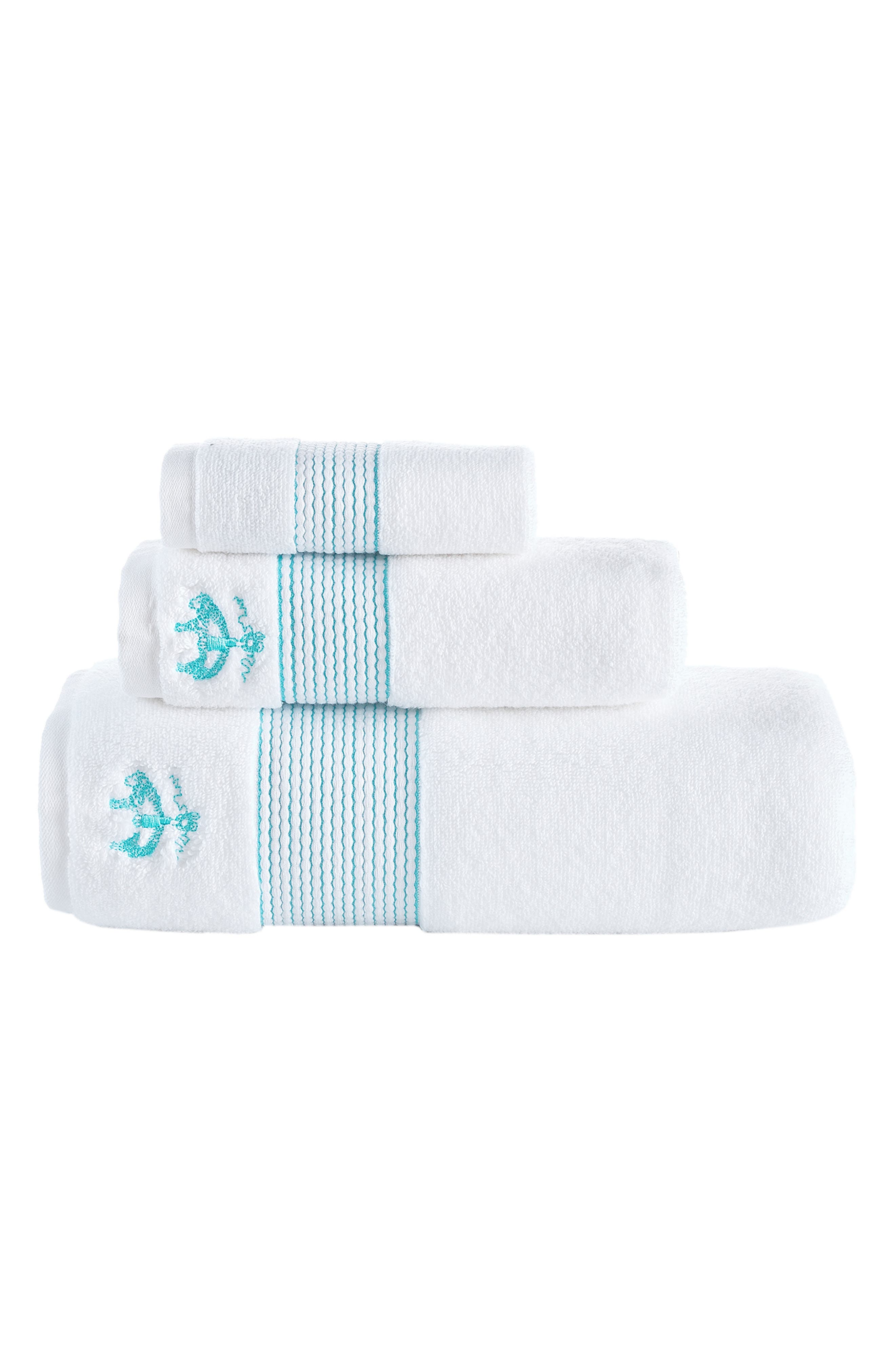 Brooks Brothers Set of 3 Stripe Towels