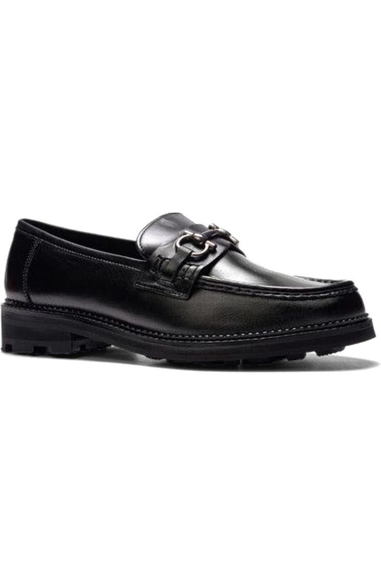 A. Veer Baron Bit Loafer, Alternate, color, Black Leather