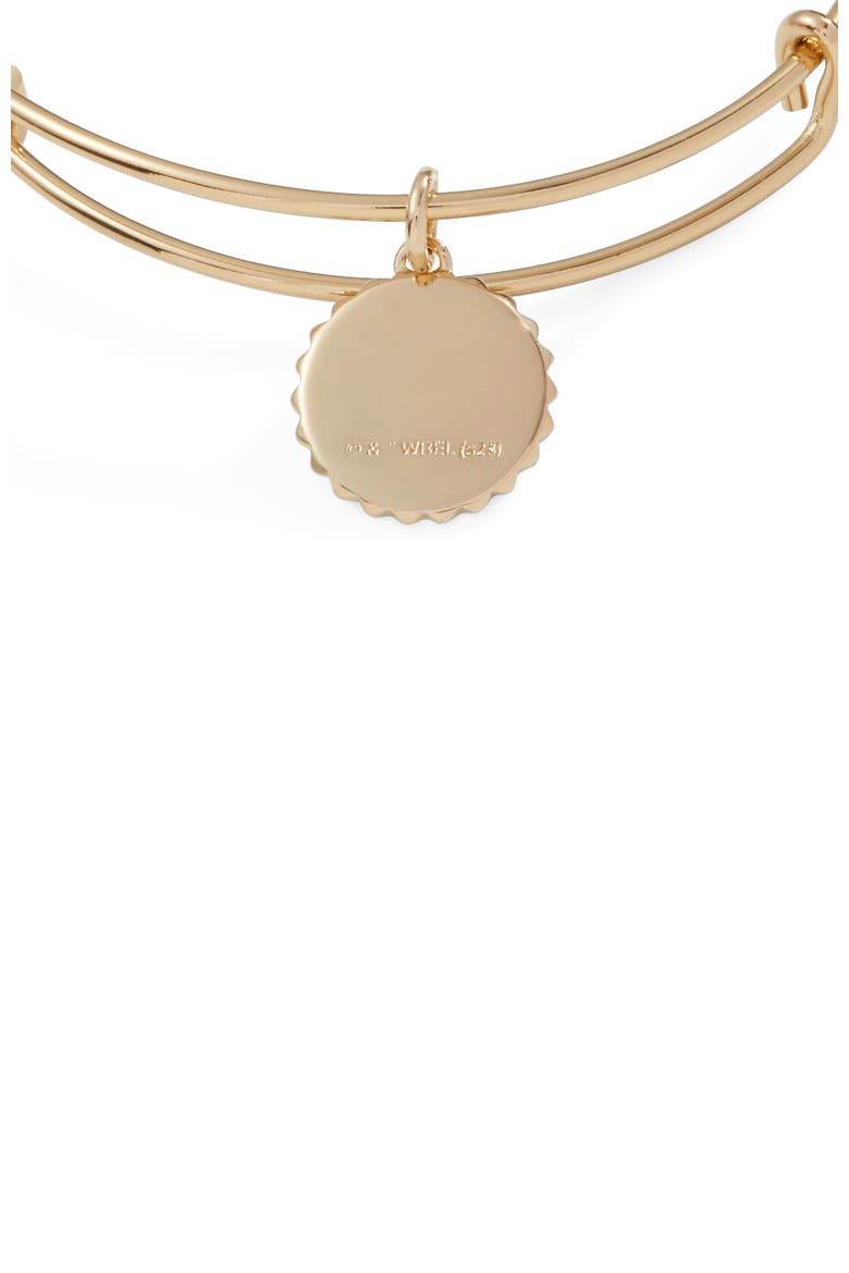 Harry Potter™ Hufflepuff House Charm Bangle Bracelet, Alternate, color, Gold