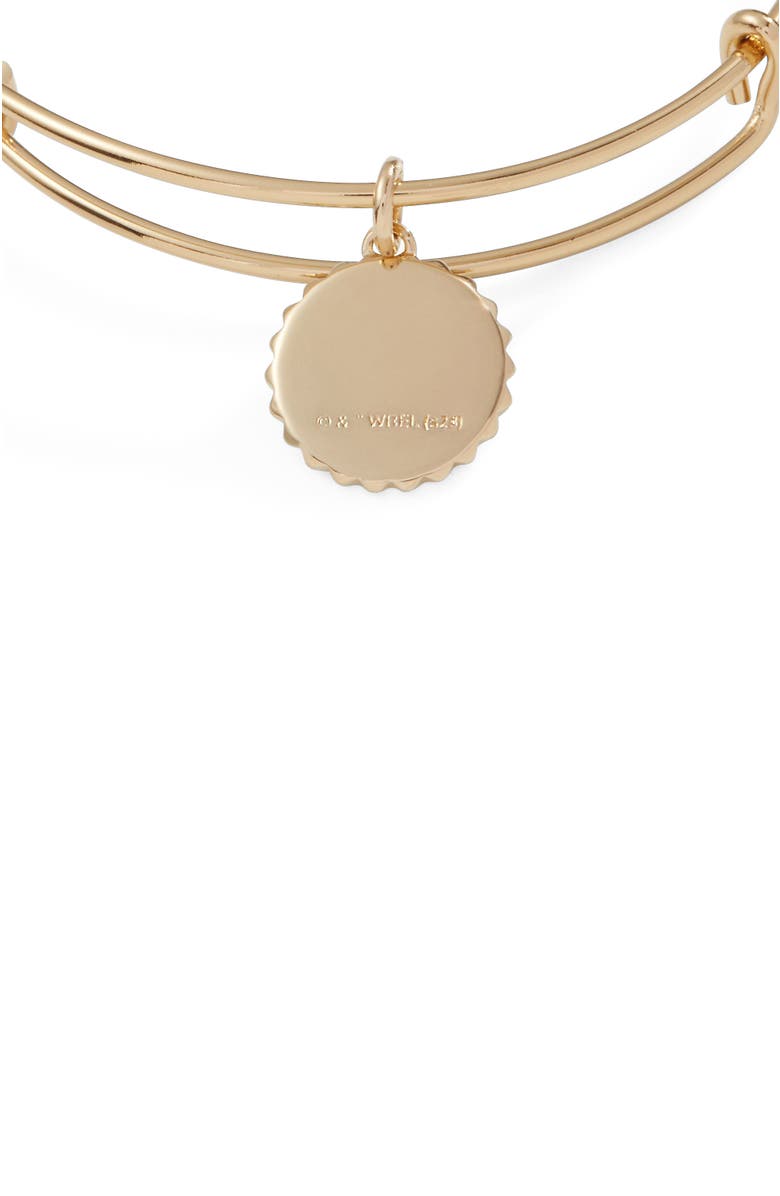 Alex and Ani Harry Potter<sup>™</sup> Gryffindor House Charm Bangle Bracelet, Alternate, color, Gold