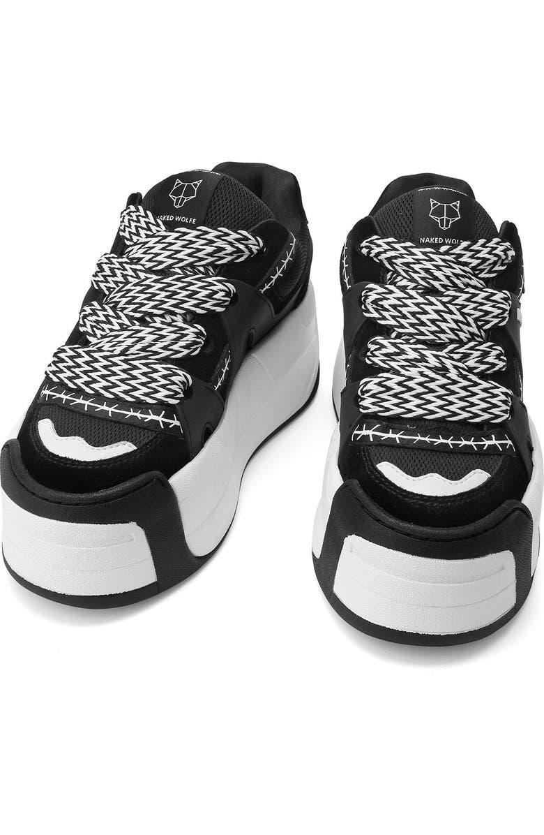 Naked Wolfe Slider Sneaker, Alternate, color, Black