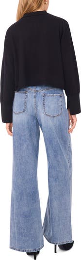 Crop Button-Up Shirt