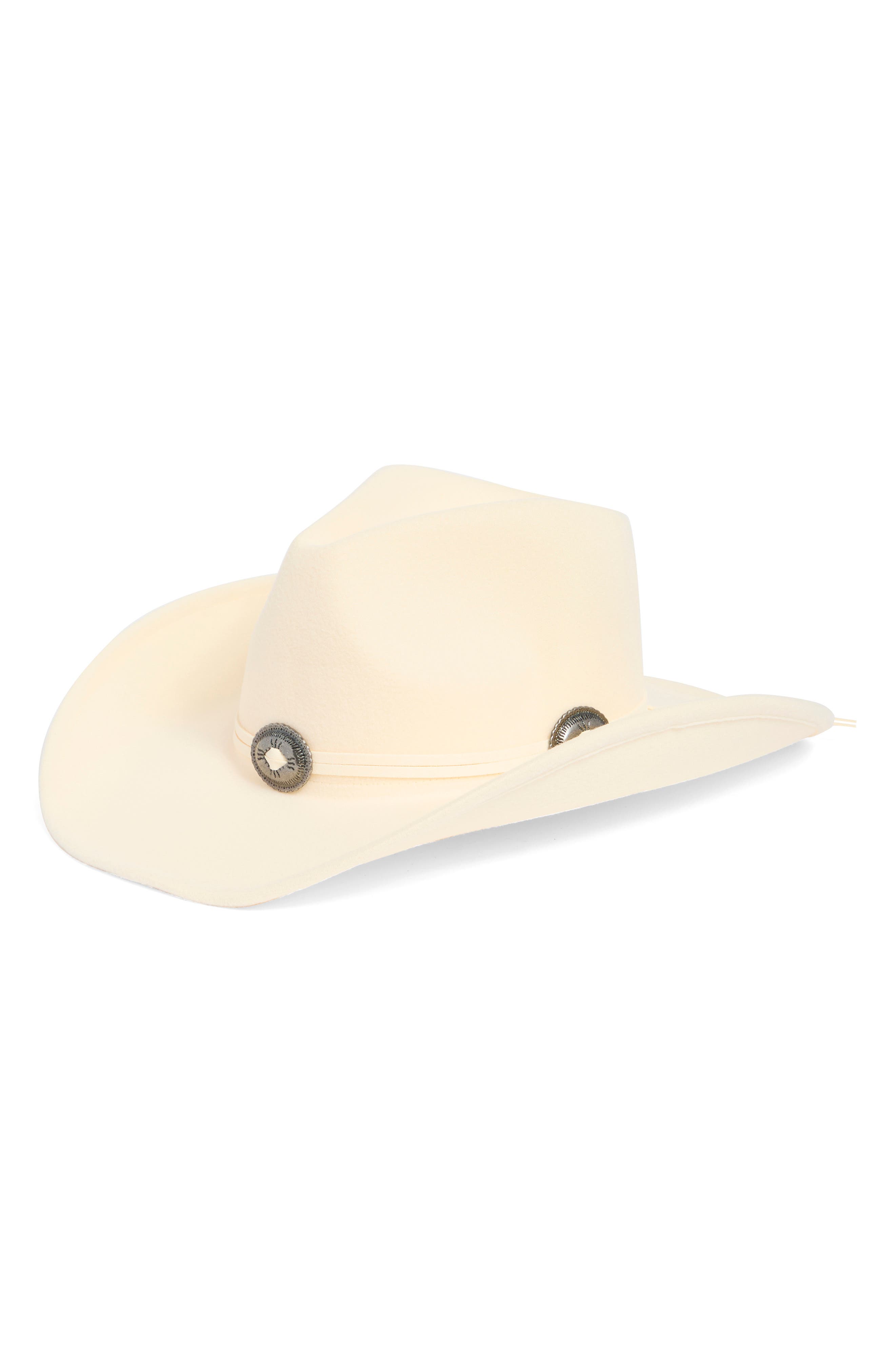 Vince Camuto Concho Tie Cowboy Hat (Women) | Nordstromrack