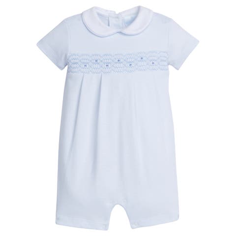 Kids' Smocked Ream Romper (Toddler)