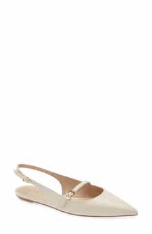 Stuart Weitzman Emilia Mary Jane Slingback Flat