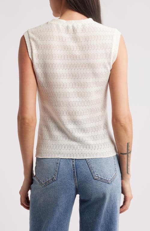 Rag & Bone Julia Textured Muscle Top