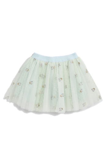Doe A Dear Kids' Embroidered Mesh Tutu Skirt In Blue