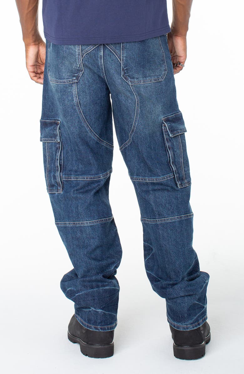 Von Dutch Baggy Straight Cargo Hunter Pant, Alternate, color, Eclipse Fade