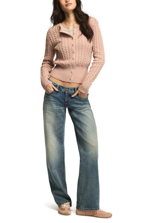 Cloud Soft Cable Stitch Cardigan