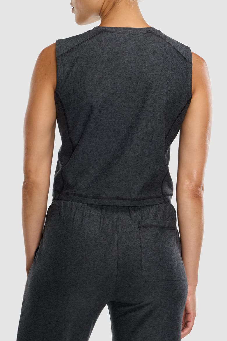 Dreamblend Crewneck Muscle Tee, Alternate, color, Heather Grey