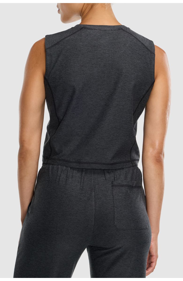 Peloton Dreamblend Crewneck Muscle Tee, Alternate, color, Heather Grey