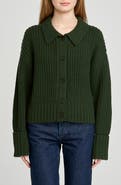 WAYF Bea Collared Cardigan