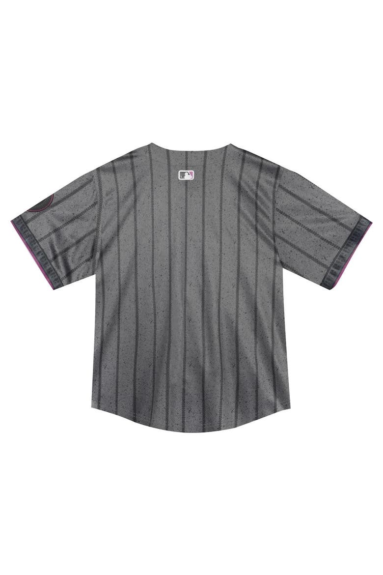 Toddler Nike  Gray New York Mets City Connect Team Limited Jersey, Alternate, color, Gray