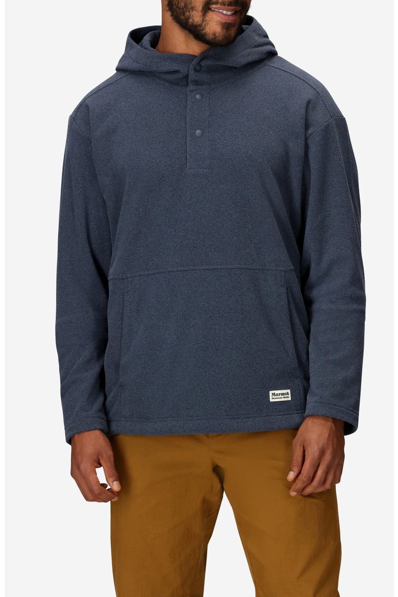 Felton Fleece Hoodie, Main, color, THUNDERHEAD HEATHER