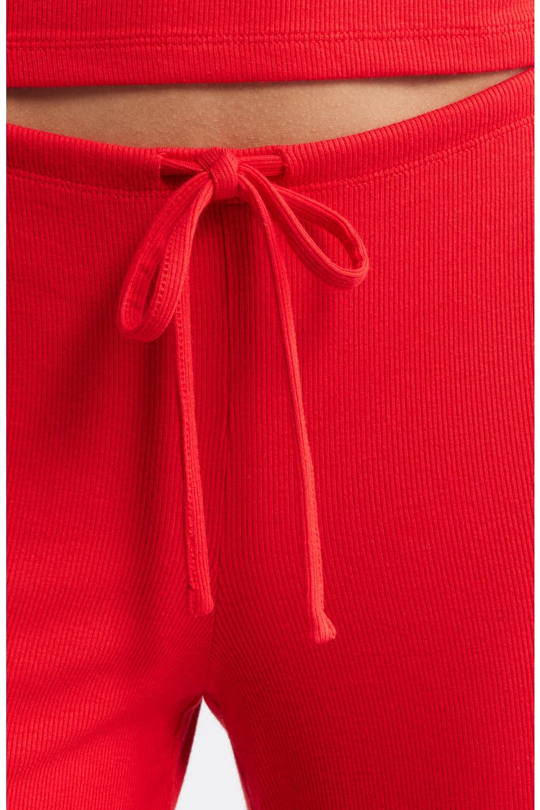 Daydream Rib Lounge Pants, Alternate, color, RED SALSA