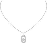 Messika So Move Diamond Pavé 18K Gold Necklace