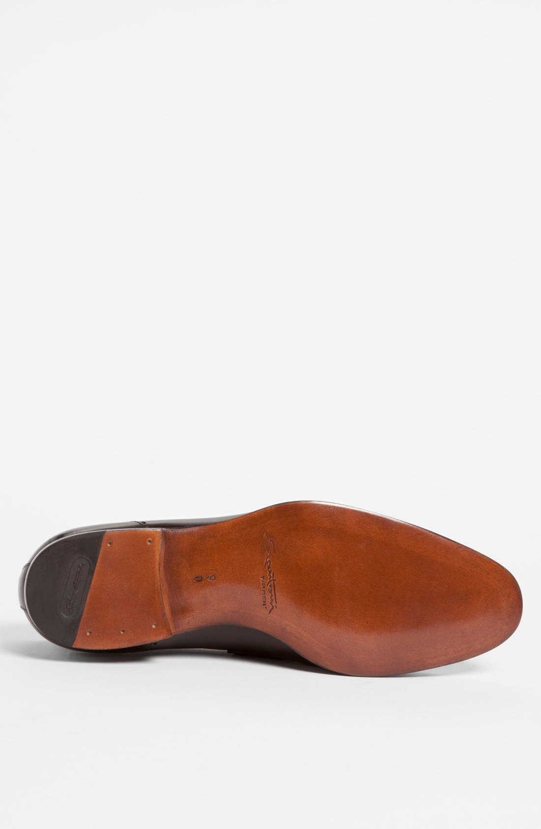 'Patrick' Penny Loafer, Alternate, color, DARK BROWN