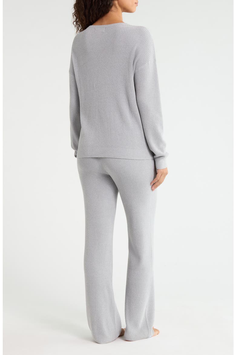 CozyChic® Ultra Lite® Rib Pajamas, Alternate, color, VAPOR