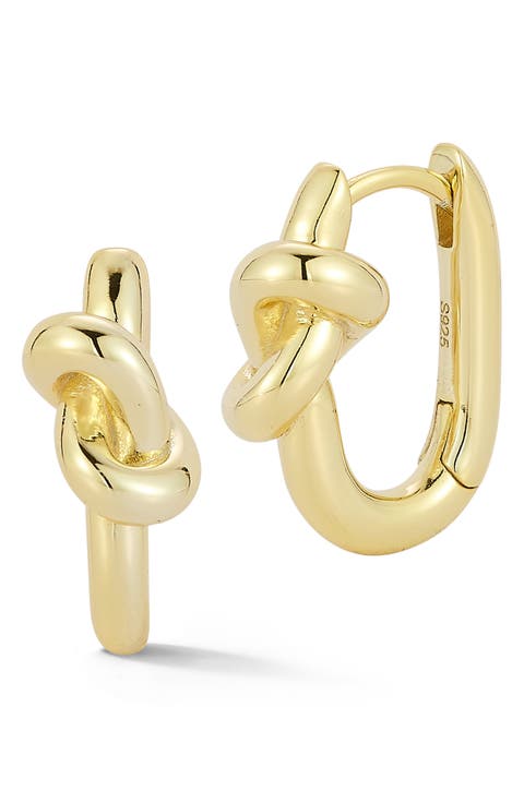 Love Knot Hoop Earrings