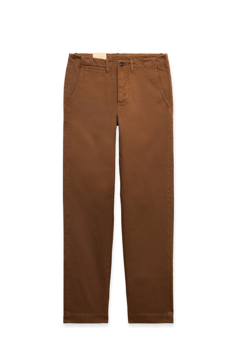 Fortela Wallace Herringbone Trousers, Main, color, Camel