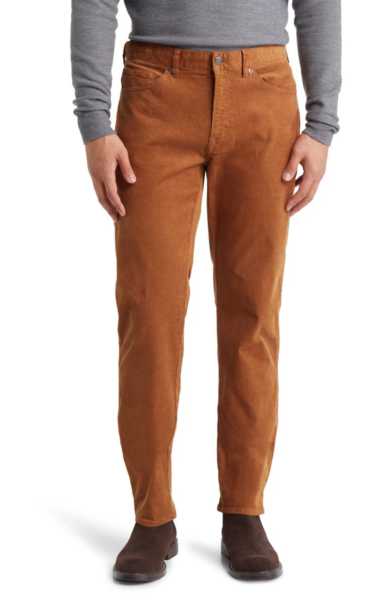Peter Millar Superior Soft Corduroy Five-Pocket Pants, Main, color, 