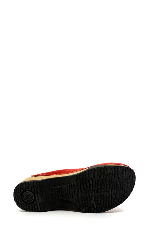 Kunsten Embla Clog In Red