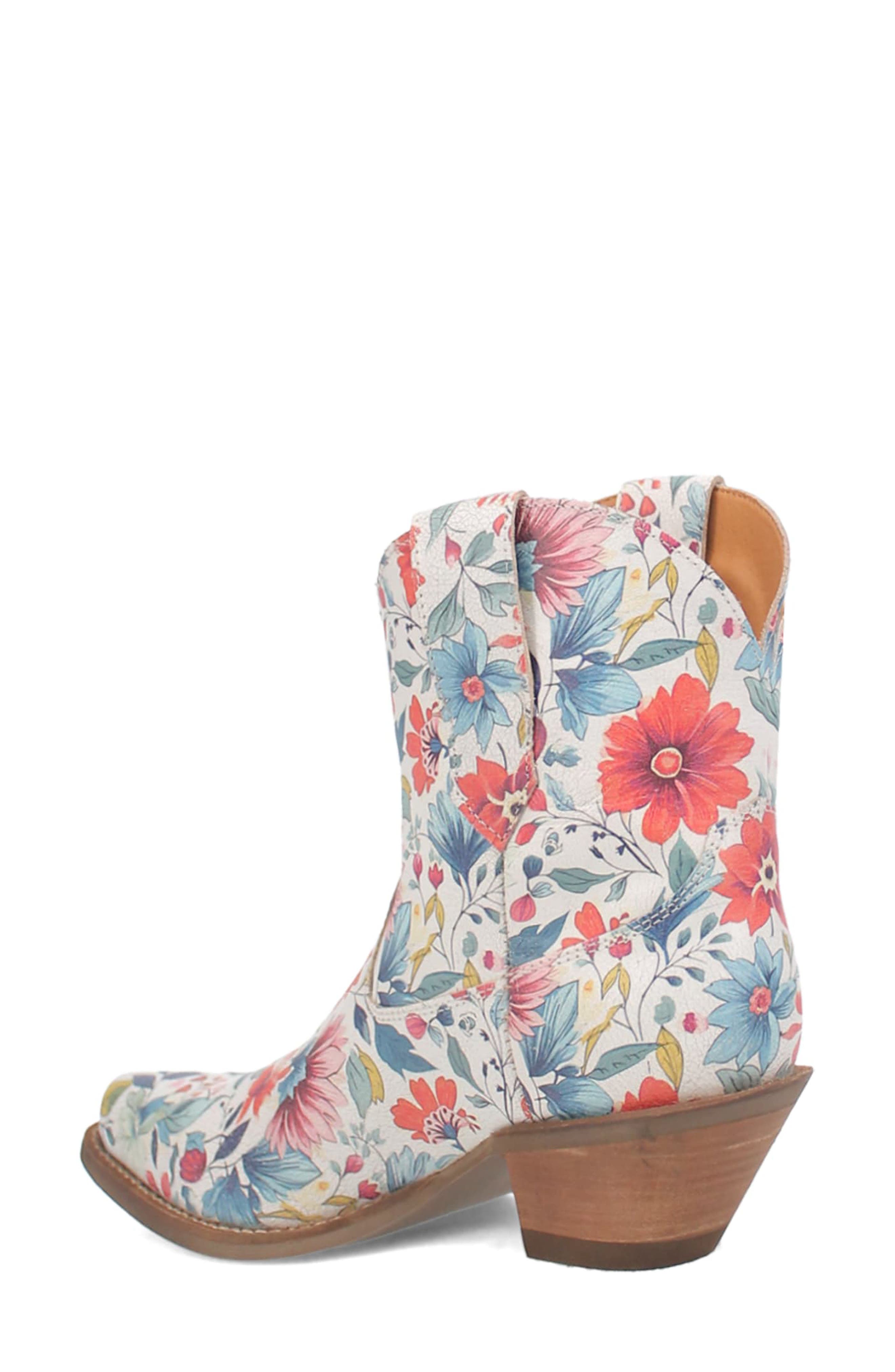 Dingo Pixie Rose Western Boot, Alternate, color, 