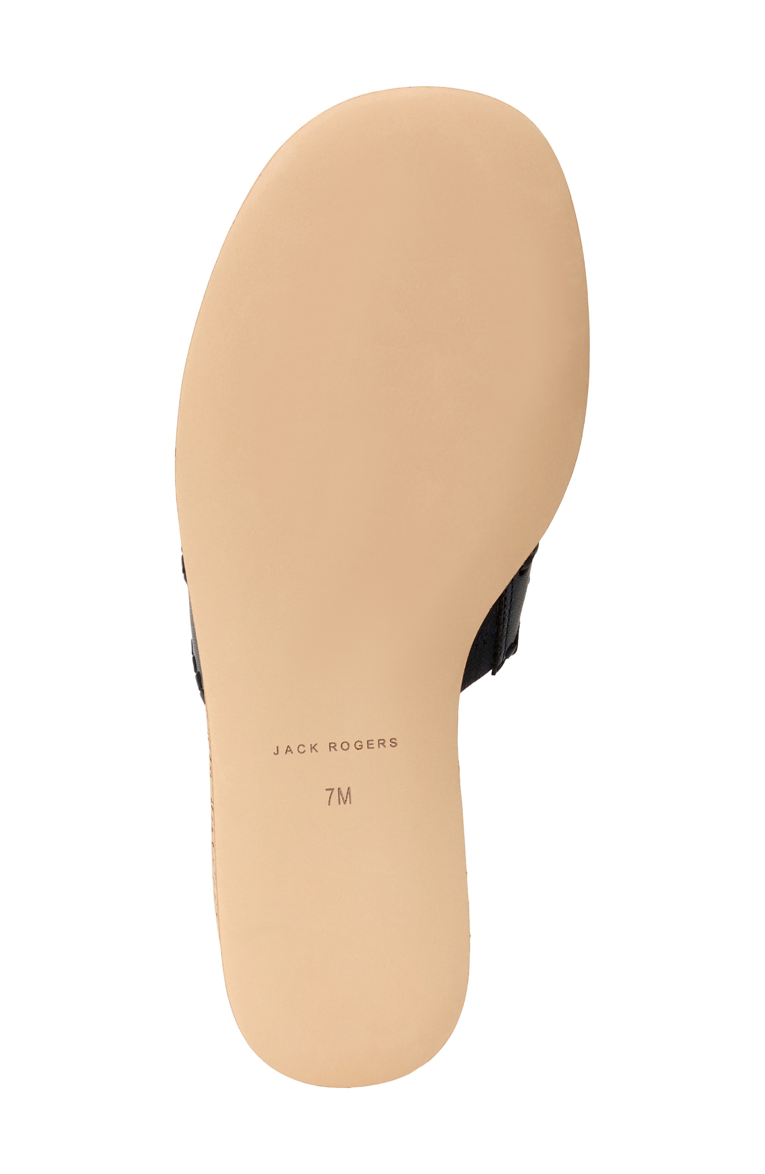 Jack Rogers Jacks High Wedge Sandal, Alternate, color, Midnite