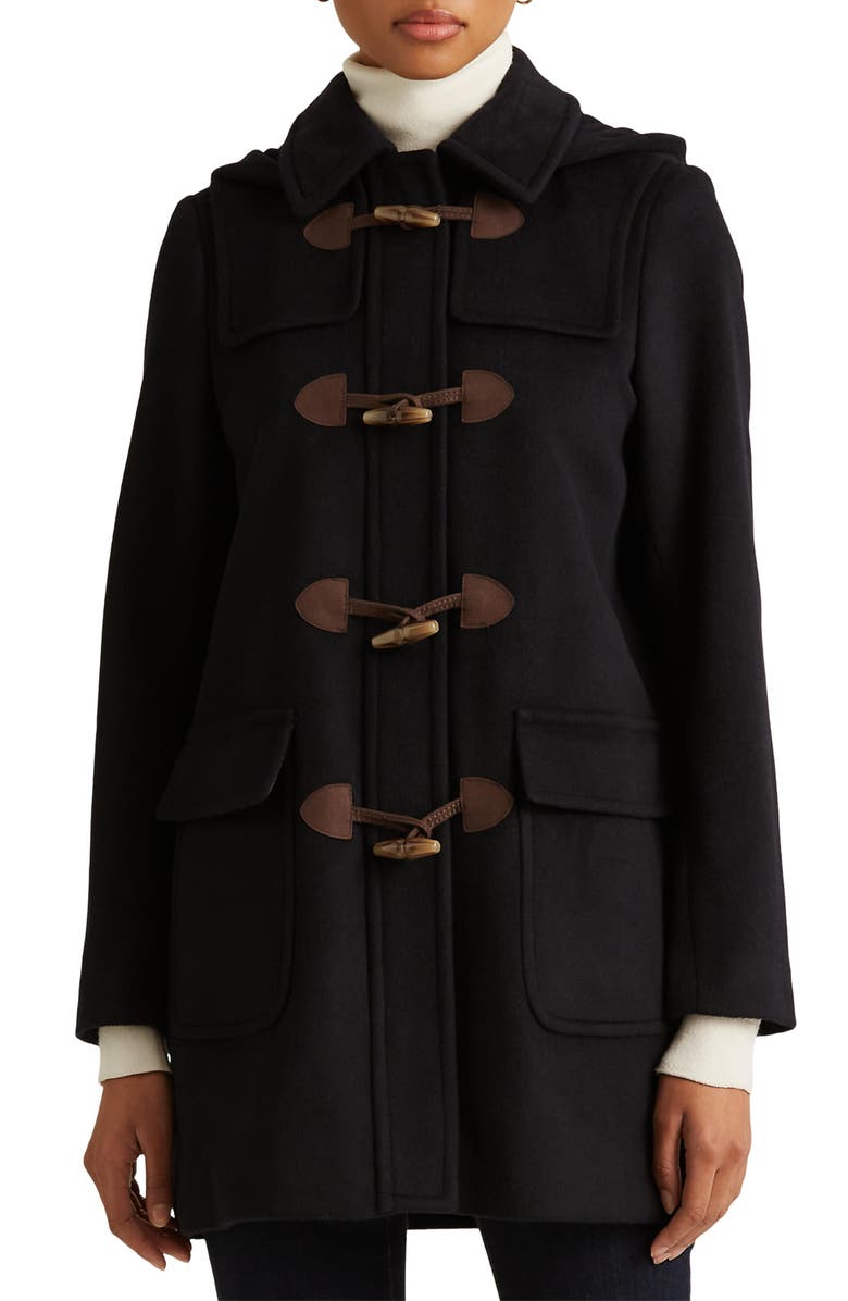 Lauren Ralph Lauren Duffle Coat, Main, color, 