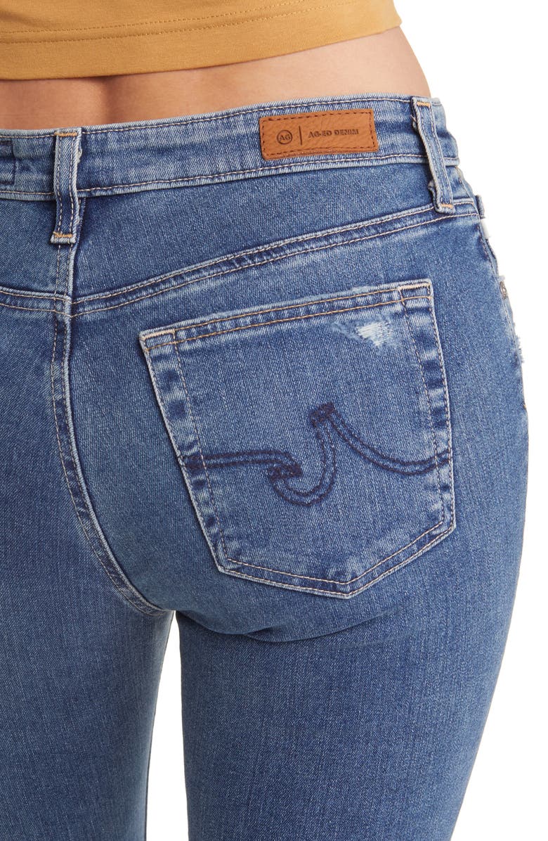 AG Prima Mid Rise Crop Cigarette Jeans, Alternate, color, 12 Years Rural