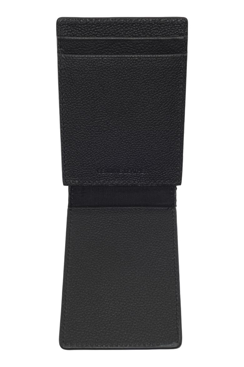 Magnetic Front Pocket Wallet, Alternate, color, BLACK