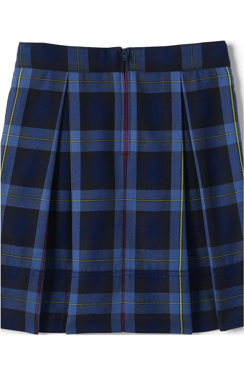Lands' End Plaid Pleated Skort Top of Knee, Alternate, color, 