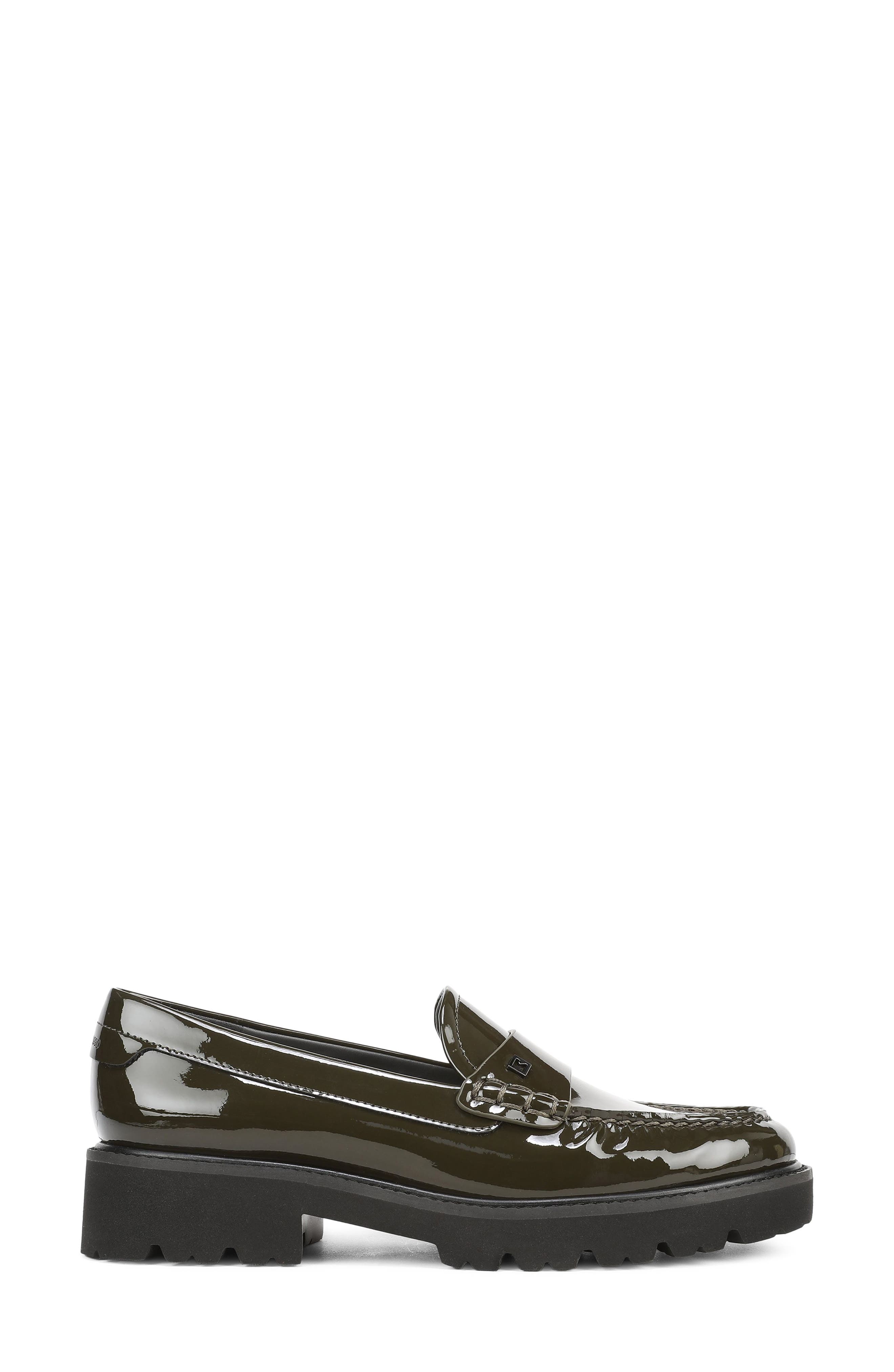 Saffron Loafer, Alternate, color, GREEN