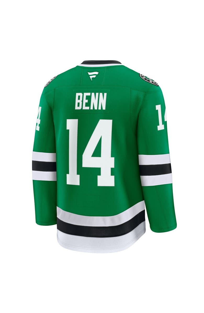 FANATICS Men's Fanatics Jamie Benn Kelly Green Dallas Stars Home Premium Jersey, Alternate, color,