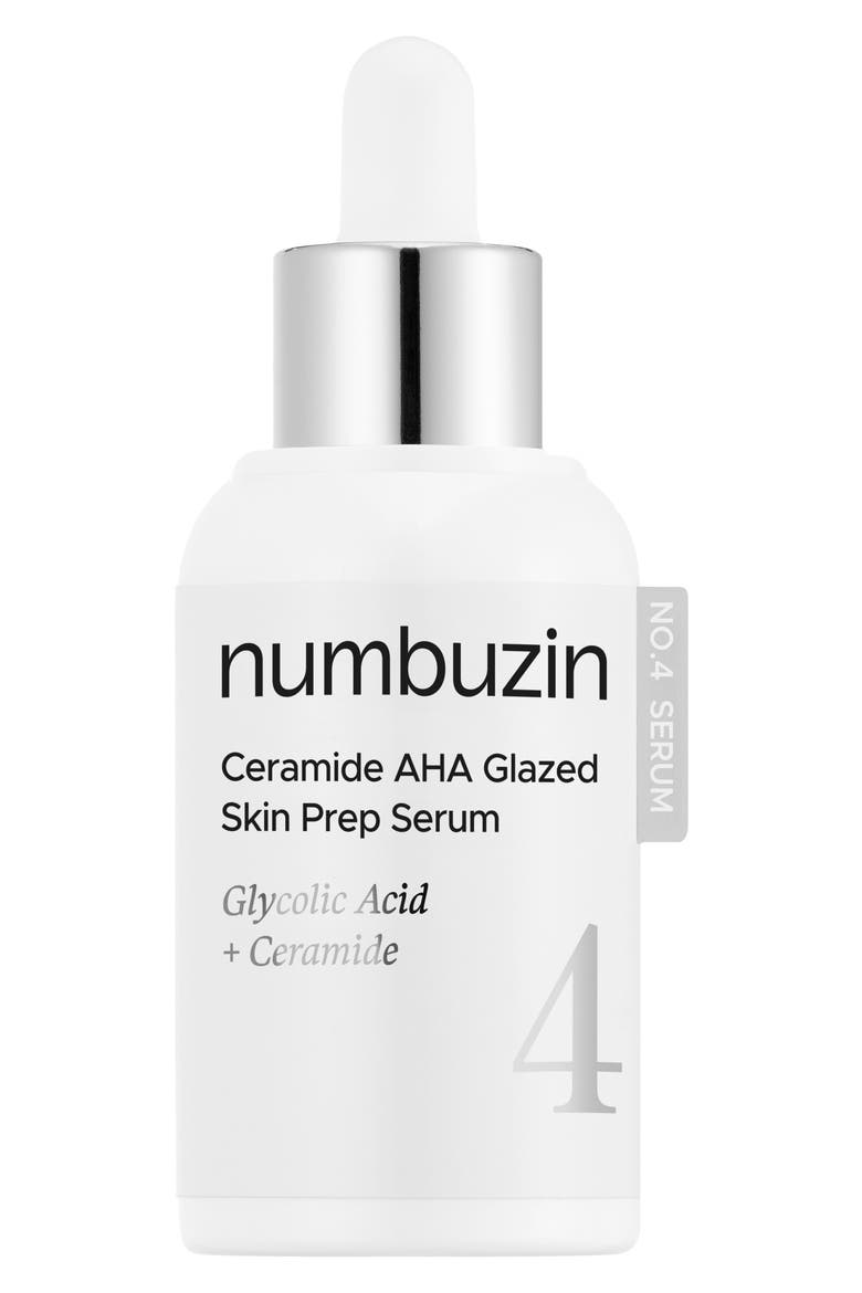 No.4 Ceramide AHA Glazed Skin Prep Serum, Main, color, NO COLOR