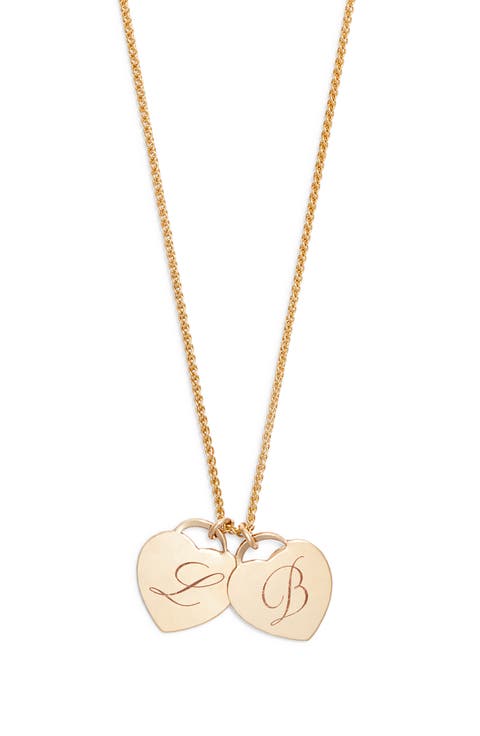 Alice Multi Initial Charm Necklace