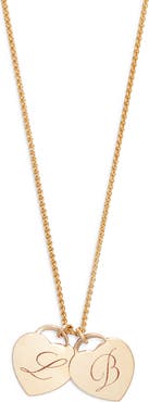 Set & Stones Alice Multi Initial Charm Necklace