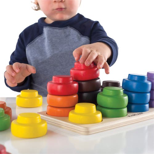 Kaplan Early Learning Company Toddler Color Stacker In Multi