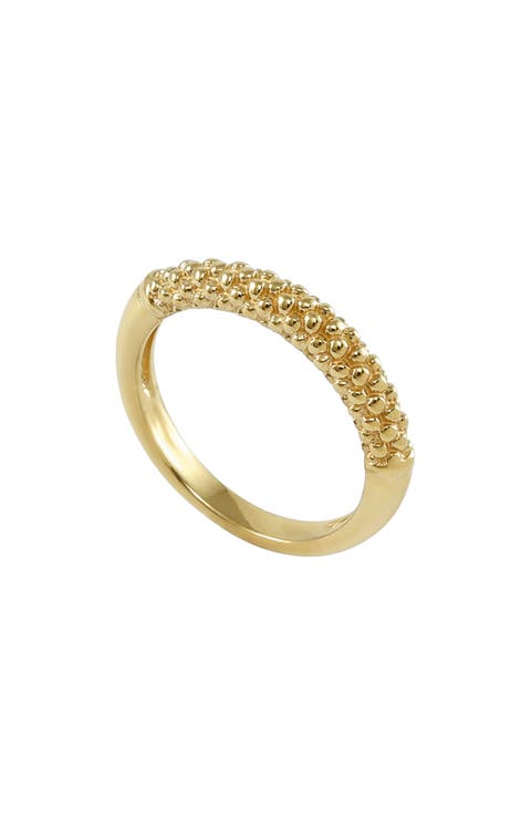 Caviar Band Ring