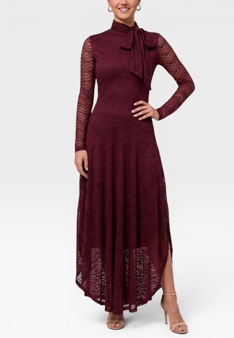 Beatrice Long Sleeve Lace Maxi