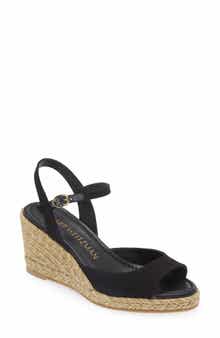 Stuart Weitzman Tia Espadrille Wedge Sandal