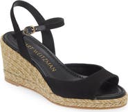 Stuart Weitzman Tia Espadrille Wedge Sandal