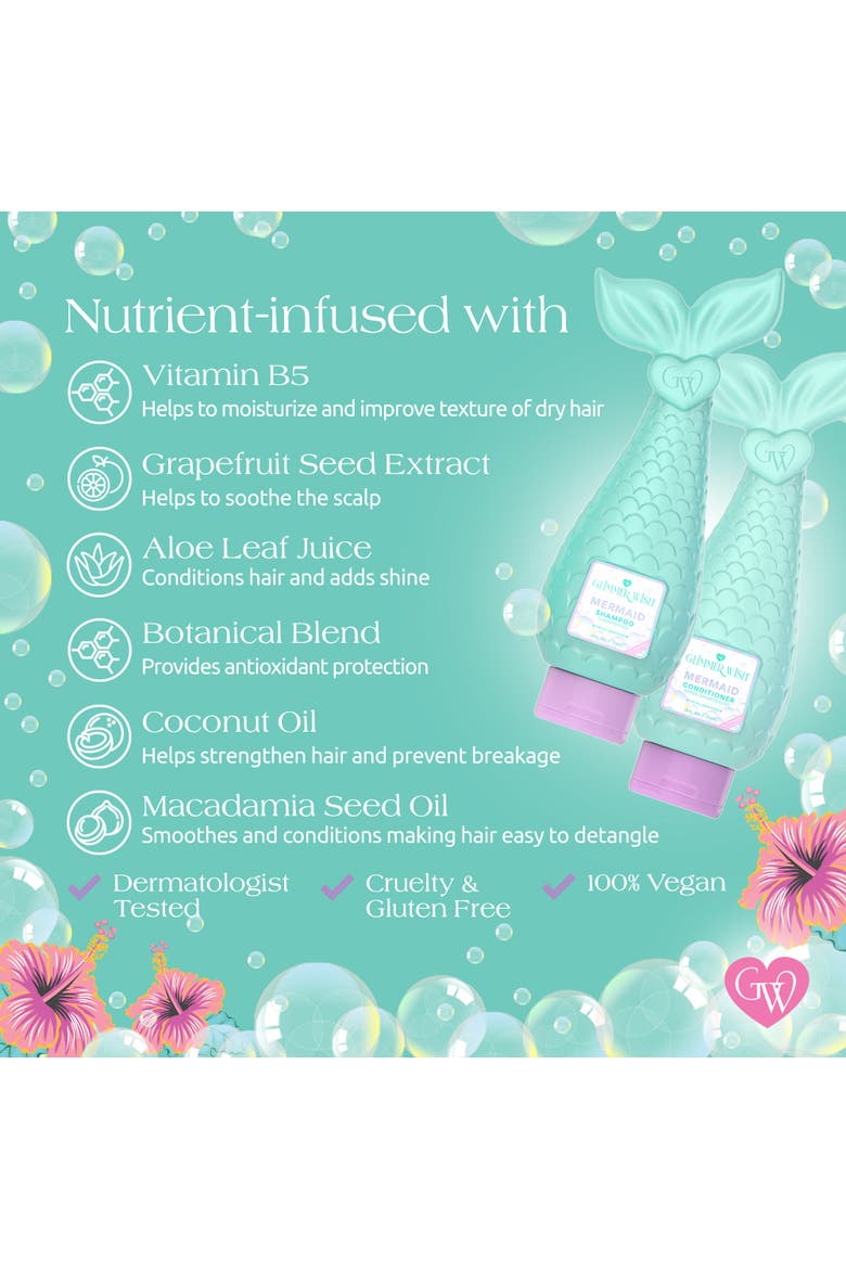 Mermaid Hair Care Duo, Alternate, color, No Color