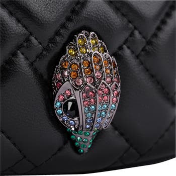Small Octavia Leather Top Handle Moonbag